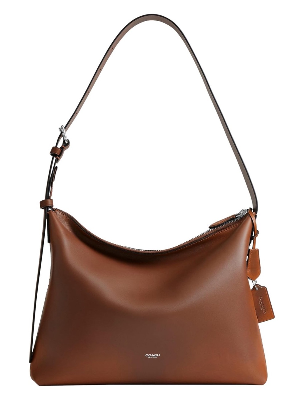 Coach Mott Messenger 38 Saddle Loved Brown Leather Shoulder Bag - New